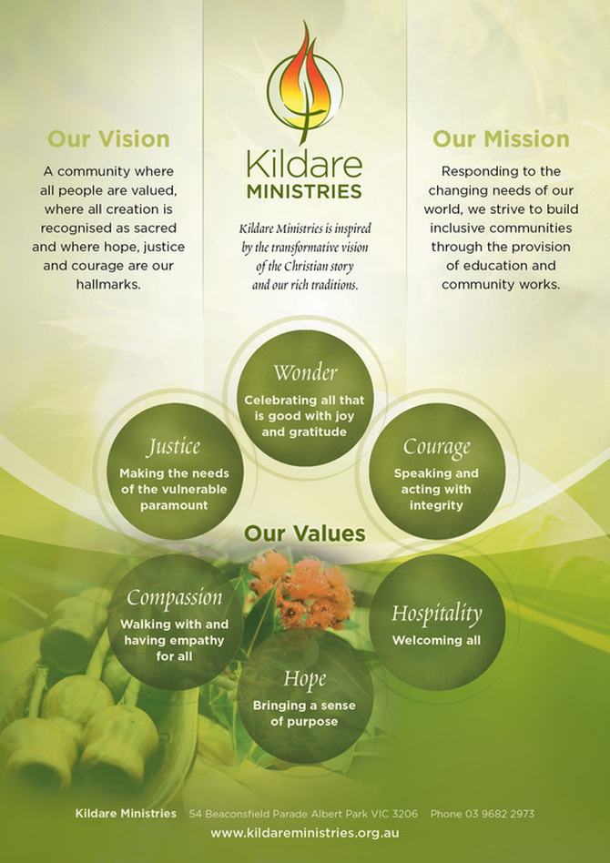 Kildare Ministries Values